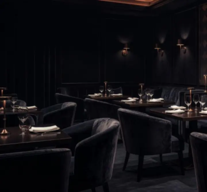 Prémium étterem és lounge belső tér a Pannon Zonában